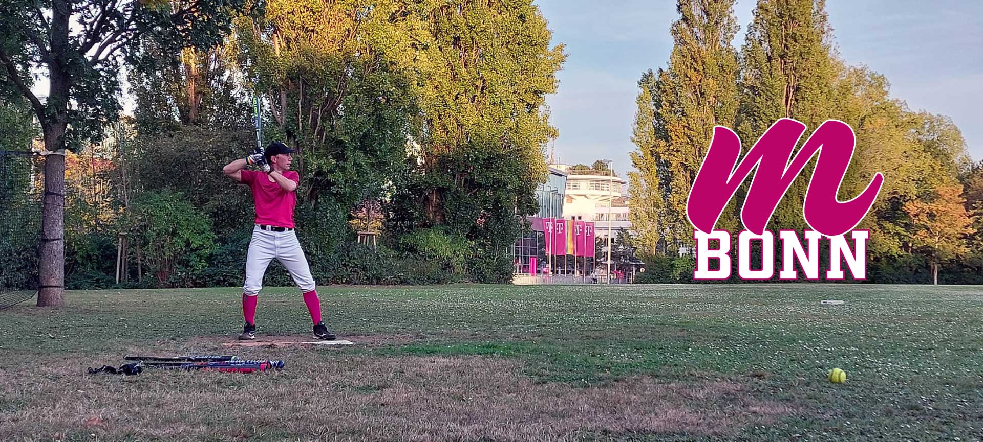 magentic Batting direkt gegenüber von der Telekom